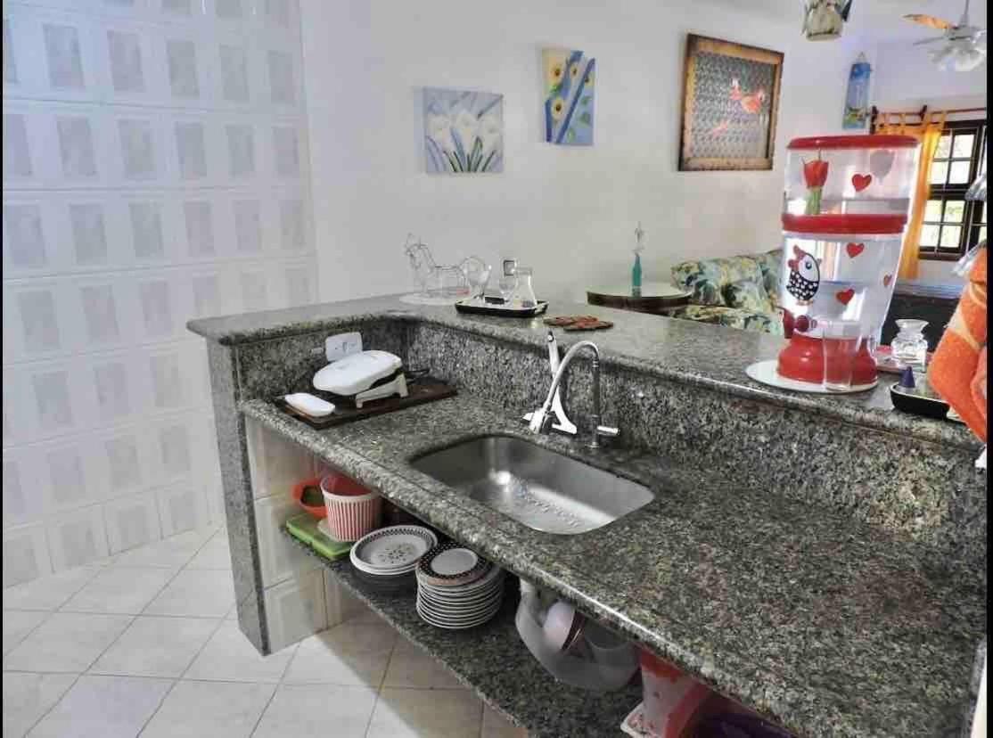 Paz E Mar Beach House - Area Gourmet Completa Caraguatatuba Eksteriør bilde
